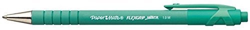 Paper Mate Flexgrip Ultra Retractable Ballpont Pens, Medium Point 1.0mm, Assorted, Pack of 5