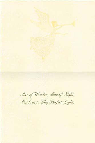 LANG "Golden Angel", Classic Christmas Cards, Artwork by Susan Winget" - 12 cards, 13 envelopes - 4.5" x 6"