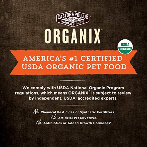 Castor & Pollux Organix Grain Free Organic Chicken & Chicken Liver Recipe All Life Stages Canned Cat Food (24) 3oz cans