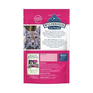 Blue Buffalo Wilderness Grain Free Soft-Moist Cat Treats, Chicken & Salmon 2-oz Bag