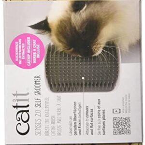 Catit Senses 2.0 Self Grooming Cat Brush and Interactive Cat Toy