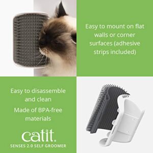 Catit Senses 2.0 Self Grooming Cat Brush and Interactive Cat Toy