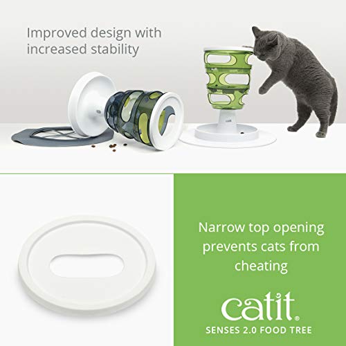 Catit Senses 2.0 Food Tree – Interactive Cat Toy