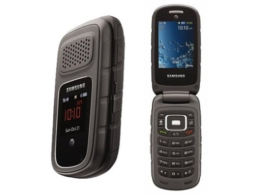 Samsung Rugby 3 A997 GSM Unlocked Rugged Flip Phone - Gray/Black (International Version)