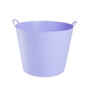 horze feed bucket zofty 3.5 gal - purple - one size