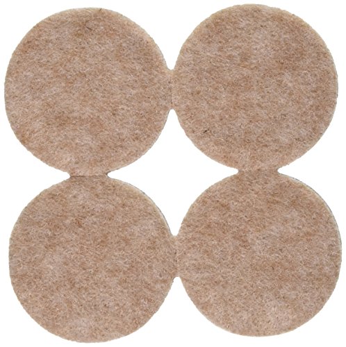 Stanley Hardware S845-265 V1722 Heavy Duty Round Felt Pads, 1-1/2", 24 piece