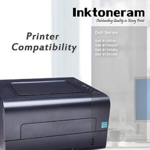 Inktoneram Compatible Toner Cartridge Replacement for Dell B1260dn B1265dnf 331-7328 (Black)