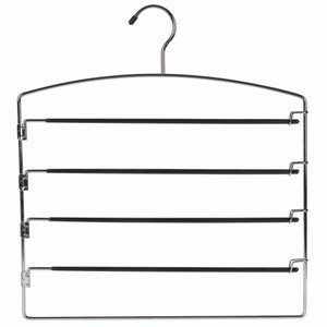 metal multi pant hanger (set of 3)