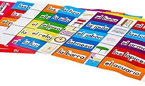 Carson Dellosa Print-Rich Classroom Labels: Spanish Bulletin Board Set (3440)