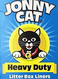 JONNY CAT Litter Box Liners, Heavy Duty, Jumbo 5 Per Box (4 Pack/Boxes)