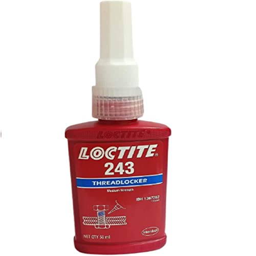 1329467 Loctite Primerless Threadlocker 243, 50mL, Blue