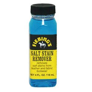fiebing's salt stain remover for leather and fabric shoes
