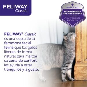 Feliway Spray (60ml) - Synthetic carming Spray, Comforts & Reassures Cats in New Homes by William Hunter Equestrian