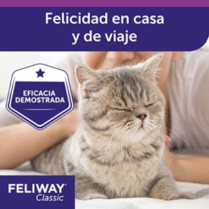 Feliway Spray (60ml) - Synthetic carming Spray, Comforts & Reassures Cats in New Homes by William Hunter Equestrian