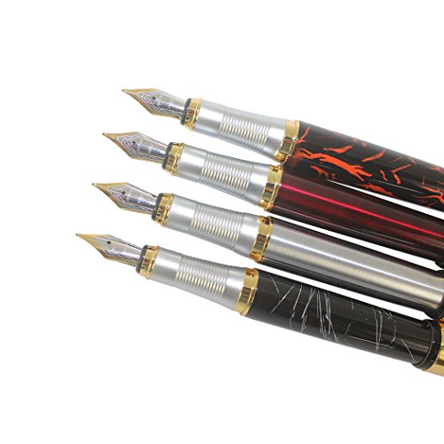 Zoohot 4 Pcs Jinhao 250 Fountain Pen in 4 Colors