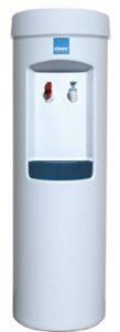 clover d7a hot and cold bottleless water dispenser, white