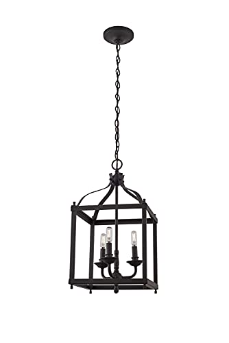 KICHLER Larkin 22.25" 3 Light Pendant in Olde Bronze®