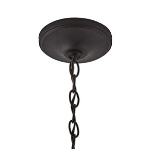 KICHLER Larkin 22.25" 3 Light Pendant in Olde Bronze®