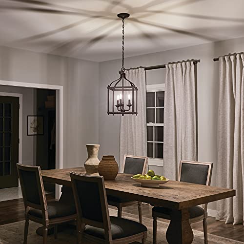 KICHLER Larkin 22.25" 3 Light Pendant in Olde Bronze®