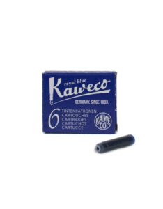 kaweco fountain pen 30 ink cartridges short royal blue