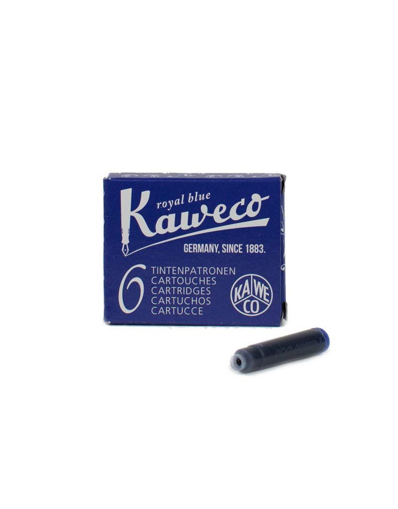 Kaweco Fountain Pen 30 ink cartridges short royal blue