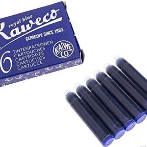 Kaweco Fountain Pen 30 ink cartridges short royal blue