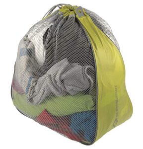 sea to summit traveling light laundry bag, lime