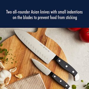 HENCKELS Statement Razor-Sharp 2-pc Knife Set, Santoku Knife 7 Inch, Paring Knife, German Engineered Informed by 100+ Years of Mastery