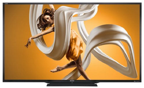 Sharp LC-90LE657U 90-Inch Aquos HD 1080p 120Hz 3D Smart LED TV (2014 Model)