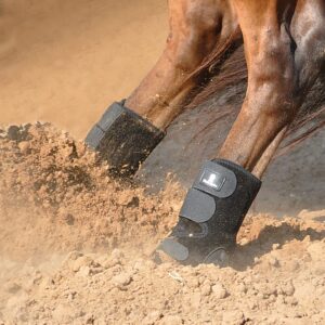 Classic Equine Neoprene Skid Boots, Black