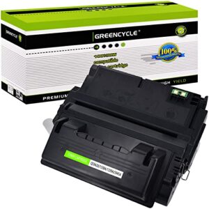 greencycle 1 pk compatible q5942x 42x black toner cartridge replacement for hp laserjet 4250 4250dtn 4250dtnsl 4250n 4250tn 4350 4350dtn 4350dtnsl 4350n 4350tn printer