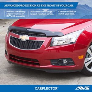 Auto Ventshade [AVS] Carflector Hood Shield | 2013 - 2018 Hyundai Santa Fe, Medium Profile - Smoke, 1 pc. | 20051