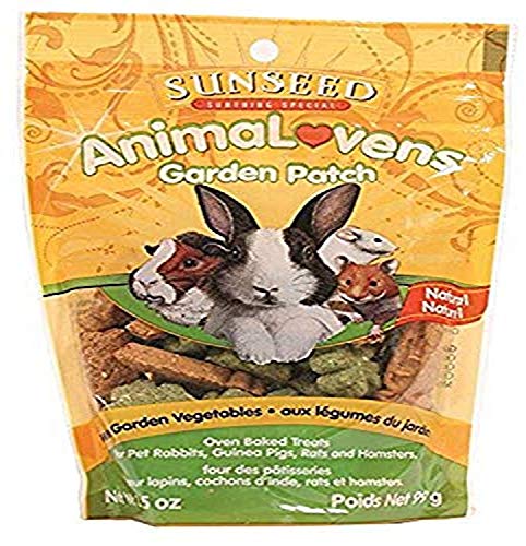 Sunseed Company 36021 Garden Patch Animalovens Small Animal Treat, 3.5 Oz.