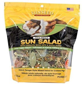 vitakraft vita prima sun salad treat for guinea pigs (10 oz)