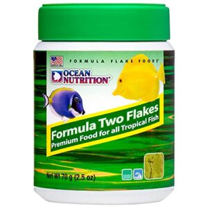 ocean nutrition formula two flakes 2.5-ounces (70 grams) jar