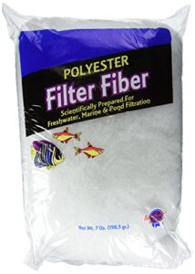 blue ribbon pet products ablply7 polyester floss bag filter media for aquarium, 7-ounce