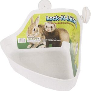 Ware Manufacturing (2 Pack) Plastic Lock-N-Litter Pan for Small Pets - Size Regular