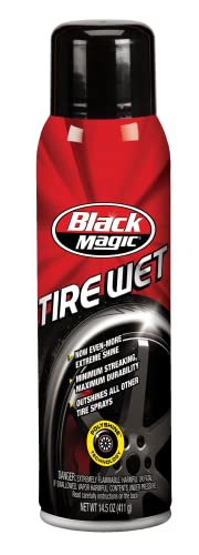 Black Magic BC23220-6PK Tire Wet Spray, 14.5 oz. (Pack of 6)