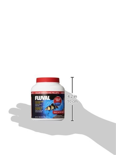 Fluval Color Enhancing Pellets Fish Food, 5.29-Ounce, 150gm