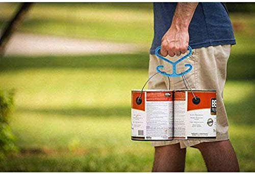 Mighty Handle. The Original All-Purpose Holder and Carrier. Holds Up To 50 Pounds of Groceries, Dry Cleaning, Paint Cans and other Hard to Carry Things (2 pack, Made in USA)