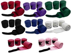 derby originals horse polo wraps set of 4 select from 6 colors