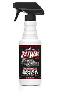 rat wax matte finish detailer spray cleaner w/uv protection