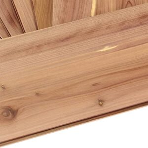 Household Essentials 25012-1 Cedarline Collection Cedar Wood Panels for Closet Storage | 10 Piece Value Pack