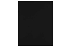 luxpaper 8.5" x 11" cardstock | letter size | midnight black | 100lb. cover (183lb. text) | 50 qty