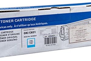 Oki 44844511 Original Toner Cartridge Cyan