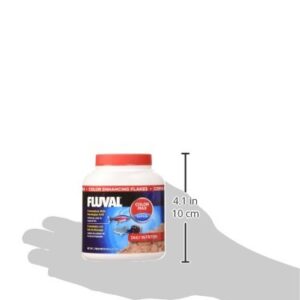 Fluval Color Enhancing Flakes Fish Food 60gm, 2.12-Ounce