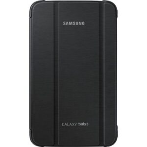 samsung carrying case (book fold) for 8" tablet - black