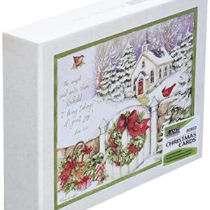 LANG "Gifts of Christmas" Christmas Cards by Susan Winget, 18 Cards with 19 Envelopes and Beautiful Holiday Artwork, Perfect for Spreading Cheer, 5.375" x 6.875" (1004676)