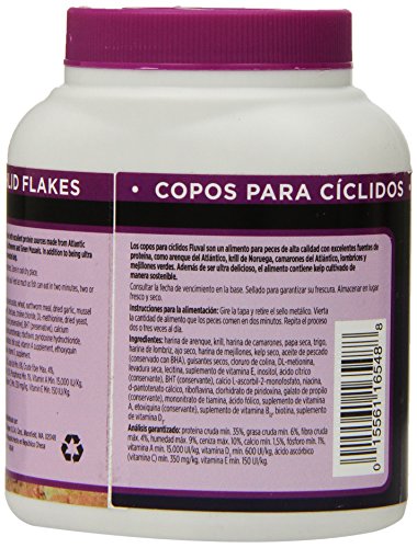 Fluval Cichlid Flakes 60gm, 2.12-Ounce