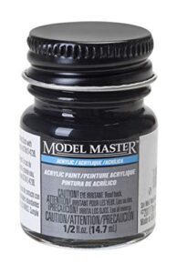 testor corp. mm f414290 engine black,1/2 ounce acrylic paint